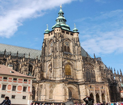 布拉格市區觀光聖-聖維特主教座堂